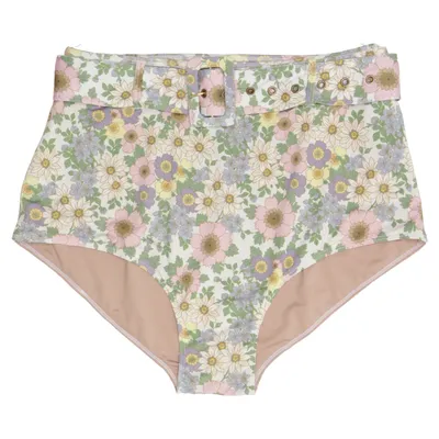 Bikiniunderdel (Vit, Flerfärgad, Rosa, Lila) från Underprotection Elastan, Återvunnen polyester