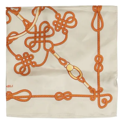Halsdoek (Beige, Bruin) van Wensli Zijde