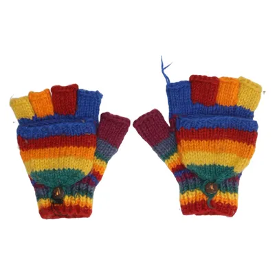 Mittens (Multicolored) Wool