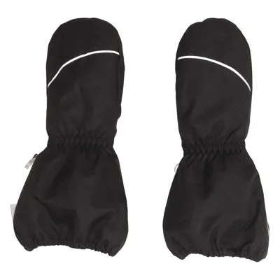 Mittens (Black) from Reima Polyester, Polyurethane, Wool