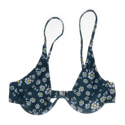 Haut de bikini (Vert, Multicolore) de Zaful Élasthane, Polyester
