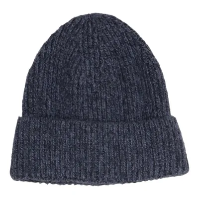Beanie-Mütze (Blau) von Softer Days Polyester, Wolle