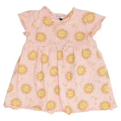 Dress (Pink, Yellow) from Ergee Cotton