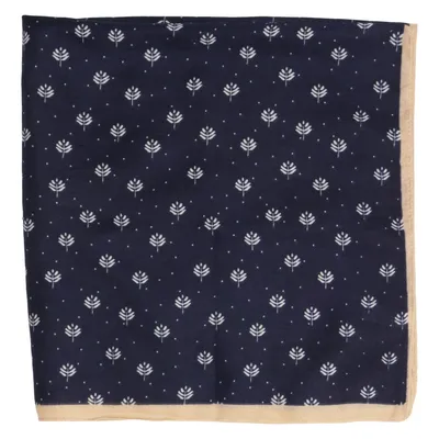 Näsduk (Blå, Vit) från Velvet Scarf