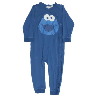 Rompertjes (Cookie Monster) van Sesame Street x H&M Katoen