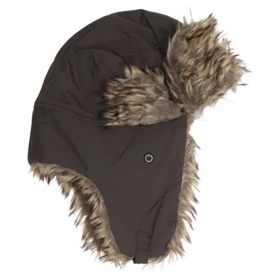 Trapper hat (Gray, Brown) from Antonio Polyester
