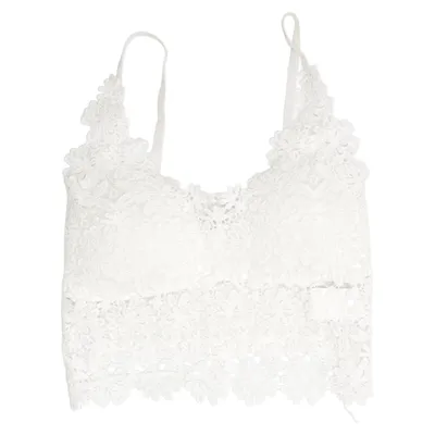Bustier (Hvid) fra Holly's Polyester