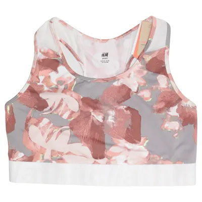 Sport-BH (Flerfärgad) från H&M Sport Elastan, Polyamid, Polyester