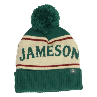 Pompon muts (Groen, Beige, Rood) van Jameson Acryl