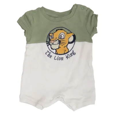 Sparkdräkt (Grön, Vit) från Disney Baby Bomull, Elastan