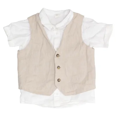 Set (Beige) from H&M Cotton, Linen