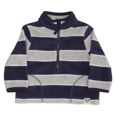 Fleecetröja (Blå, Grå) från Mothercare Bomull, Polyester