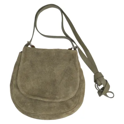Shoulder-bag (Green) from Urbancode Cotton, Leather
