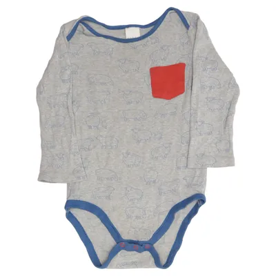 Body (Gris, Bleu, Rouge) de Babyboden Coton