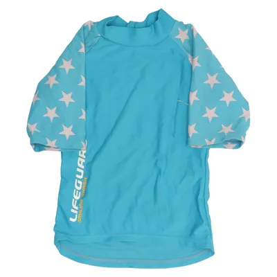Swim shirt (Blue, White) from Smiling Shark Elastane, Polyamide