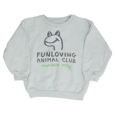 Sweatshirt (Groen) van Filou & Friends Organisch katoen