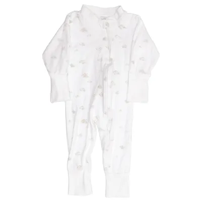 Rompers (White) from Livly Organic cotton