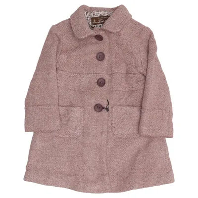 Frakke (Pink) fra La Gira Bomuld, Viscose, Uld