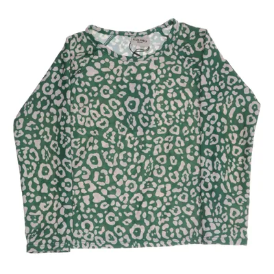 Långärmad t-shirt (Grön, Vit, Flerfärgad) från Kuling Elastan, Återvunnen polyester