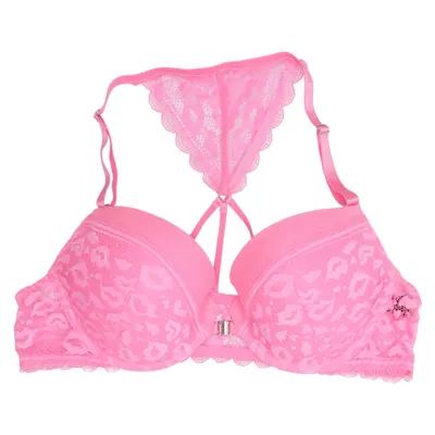 Bra (Pink) from Vivance Elastane, Polyamide, Polyester