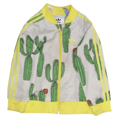 Träningsjacka (Grå, Gul, Grön) från Adidas Mini Rodini