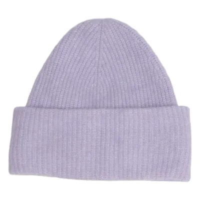 Beanie (Purple) from Arket Polyester, Alpaca wool, Wool, Elastane