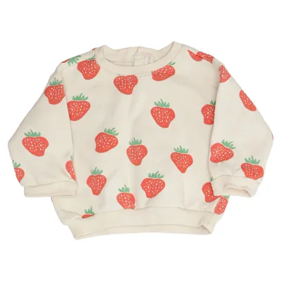 Sweatshirt (Beige, Red, Green) from Rikiki Cotton, Polyester