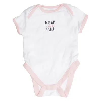 Body (White, Pink) from Primark Baby Cotton