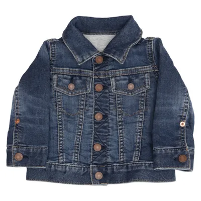 Veste en jean (1969) de BabyGap Coton, Élasthane, Polyester