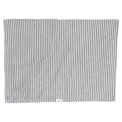 Kitchen towel (White, Black) from Classic Textile of Sweden Recycled cotton, Recycled polyester