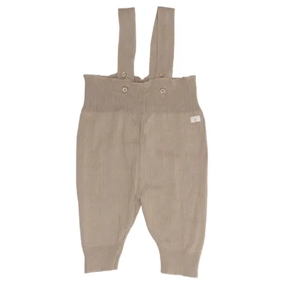 Tuinbroek (Beige) van Topomini Organisch katoen, Polyester