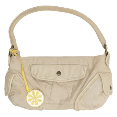 Axelremsväska (Beige) från Mango