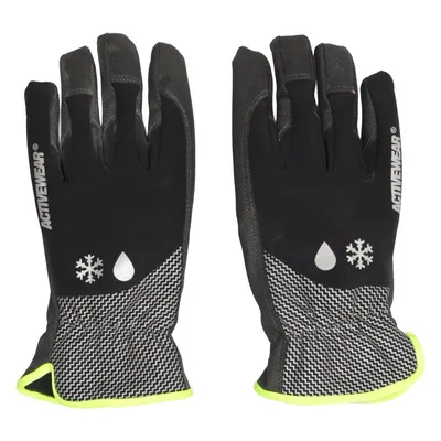Handsker (Sort, Grå, Gul) fra ActiveWear