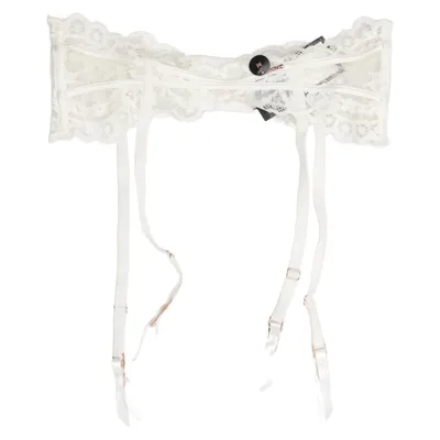 Garter belt (White) from Noir by Hunkemöller
