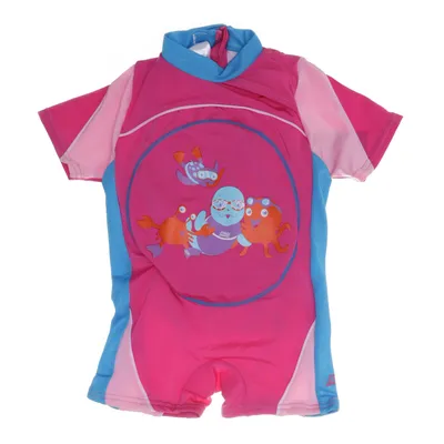 Torrdräkt (Rosa, Blå) från Zoggs Elastan, Polyester