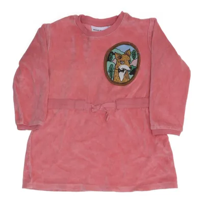 Klänning (Rosa) från Mini Rodini Ekologisk bomull