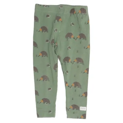 Legging (Vert) de Little Me Coton, Élasthane