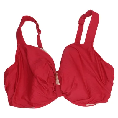 Haut de bikini (Rose) de Ulla Coton, Élasthane, Polyamide, Polyester