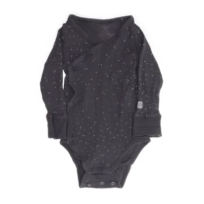 Body (Grå) från Lindex Baby Bomull, Elastan