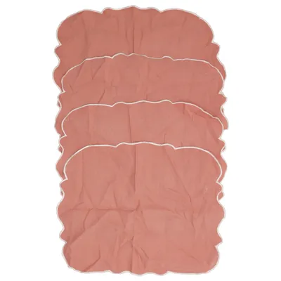 Dækkeserviet (Pink) fra Decotique Bomuld, Linned