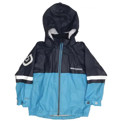 Rain jacket (Blue, Black) from Didriksons 1913 Polyester, Polyurethane