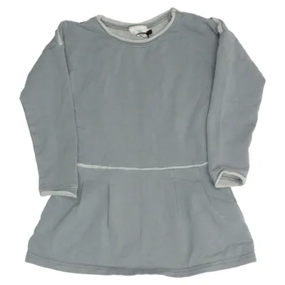 Dress (Gray) from Enfant Cotton, Elastane