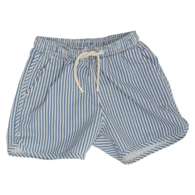 Badshorts (Blå, Vit) från Konges Sløjd Återvunnen polyester