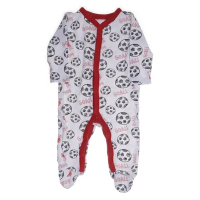 Sparkdräkt (Vit, Röd, Svart) från LFC Bomull