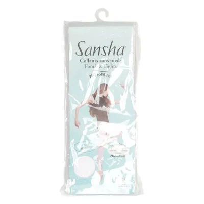 Nylon tights (White) from Sansha Elastane, Polyamide