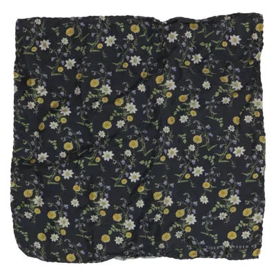 Mouchoir (Noir, Multicolore) Soie