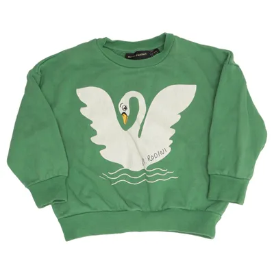 Sweatshirt (Vert) de Mini Rodini Coton biologique