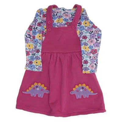 Hängselklänning (Lila, Flerfärgad) från Jojo Maman Bébé Bomull