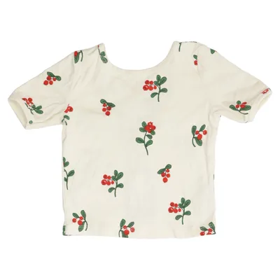 T-shirt (Beige, Red, Green) from Mini Rodini Cotton