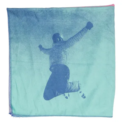 Shawl (Blue, Pink, Purple) from Lush Recycled polyester